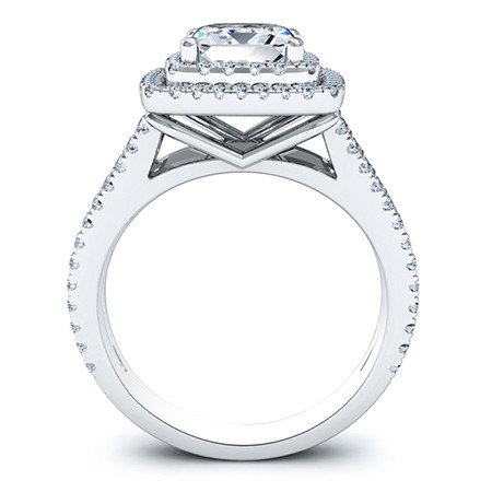Princess Diamond Engagement Ring (Clarity Enhanced) Engagement Rings 2