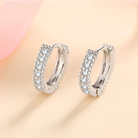 Cassie - 0.28ct Diamond Stud Earrings Jewelry 3