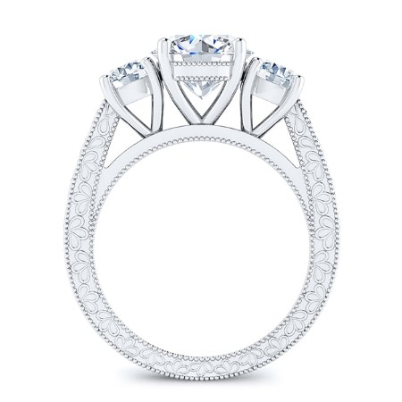 Cushion Diamond Engagement Ring (Clarity Enhanced) Engagement Rings 2
