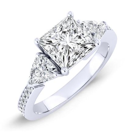 Princess Diamond Bridal Set (Clarity Enhanced) Wedding 2