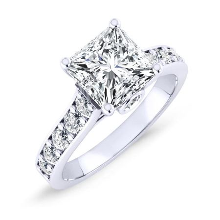 Princess Diamond Bridal Set (Clarity Enhanced) Wedding 2