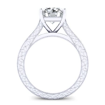 Round Diamond Bridal Set (Clarity Enhanced) Wedding 3
