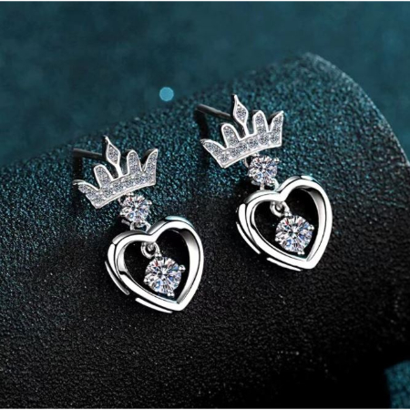 Jenn - 0.72ct Round Diamond Earrings Jewelry 3