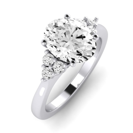 Oval Moissanite Engagement Ring Engagement Rings 2