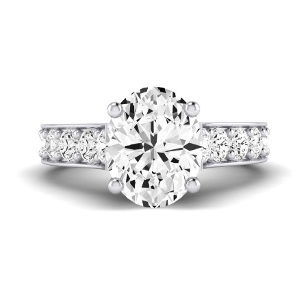 Oval Diamond Bridal Set (Clarity Enhanced) Wedding 6