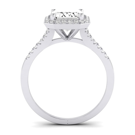 Emerald Diamond Bridal Set (clarity Enhanced) Wedding 5