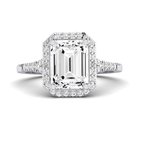 Emerald Diamond Bridal Set (clarity Enhanced) Wedding 6