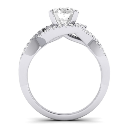 Oval Diamond Engagement Ring (Clarity Enhanced) Engagement Rings 3