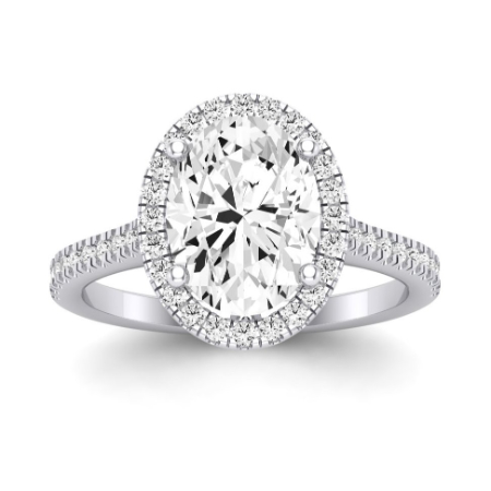 Mallow Diamond Matching Band Only (does Not Include Engagement Ring)   For Ring With Oval Center Jewelry 3