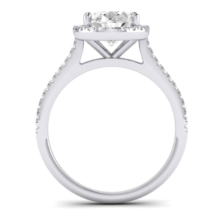 Oval Diamond Bridal Set (Clarity Enhanced) Wedding 5