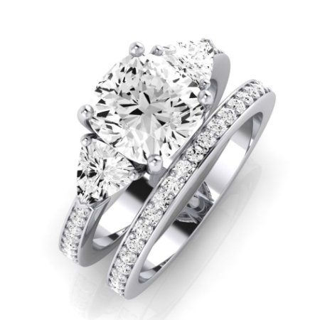 Snowdonia Diamond Matching Band Only (engagement Ring Not Included) For Ring With Cushion Center Jewelry 2