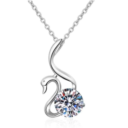 2ct Moissanite Necklace