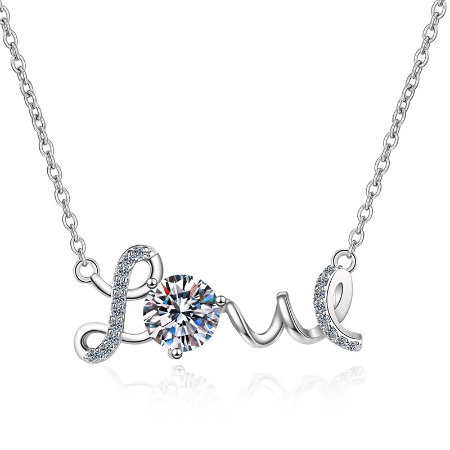 1.15ct Moissanite Necklace