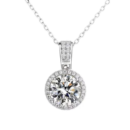 1.3ct Moissanite Necklace