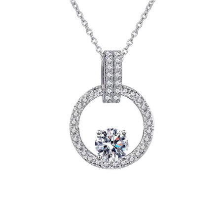 1.4ct Moissanite Necklace
