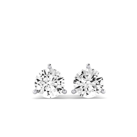 Alder - 0.46ct Martini Moissanite Stud Earrings Jewelry 1