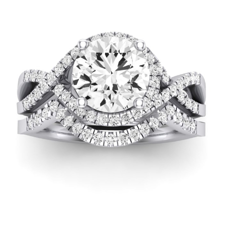 Dianella Diamond Matching Band Only (does Not Include Engagement Ring)  For Ring With Round Center Jewelry 1