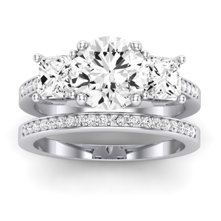 Dietes Diamond Matching Band Only (does Not Include Engagement Ring) For Ring With Round Center Jewelry 1