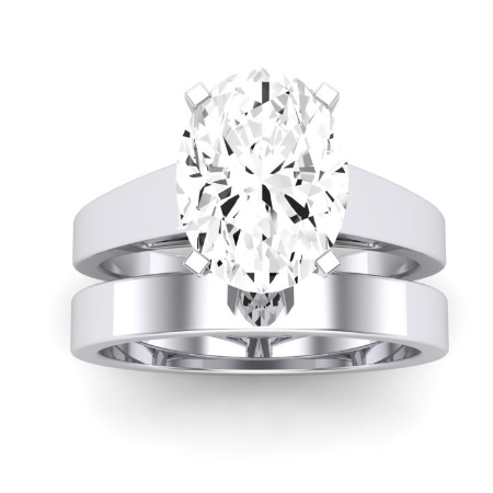 Oval Diamond Bridal Set (Clarity Enhanced)