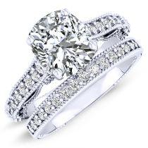 Laylani Diamond Matching Band Only (engagement Ring Not Included) For Ring With Cushion Center